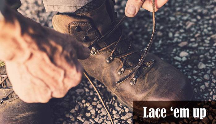 Lace 'Em Up - A Guide to Proper Lacing
