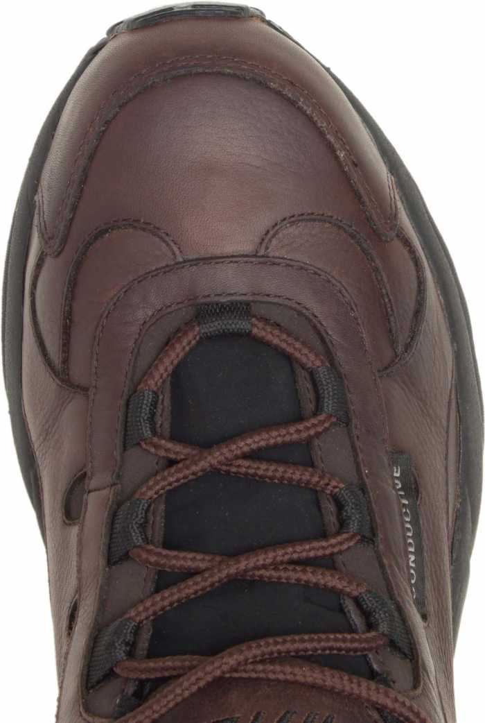 HYTEST 10071 Brown Conductive Steel Toe Unisex Athletic Oxford
