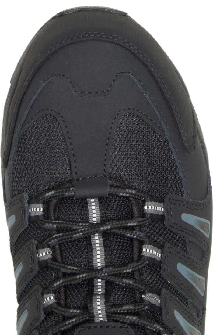alternate view #4 of: Zapato deportivo multideporte unisex con puntera de acero, riesgo eléctrico, negro, HYTEST 11100
