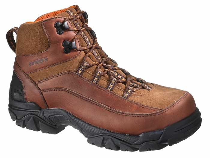 view #1 of: Zapato para senderismo impermeable de hombre, con puntera de acero, riesgo eléctrico, marrón HyTest 12009
