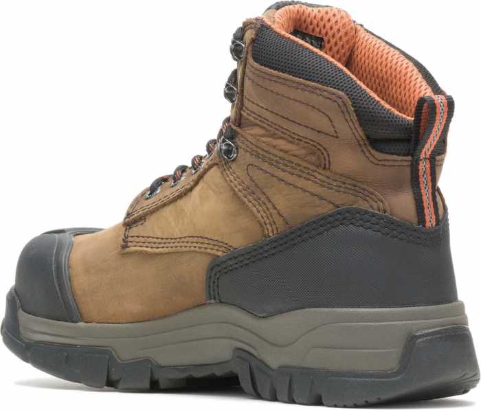 alternate view #3 of: Zapato para senderismo, impermeable, PR, con protector metatarsal, EH, con puntera de composite, marrón, de hombre, HyTest 13562