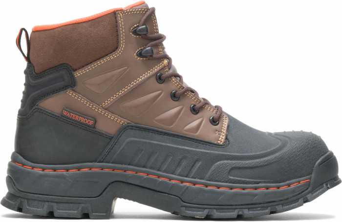 alternate view #2 of: HYTEST 13571 Men's Brown, Comp Toe, EH, Waterproof, Insulated, 6 Inch Boot