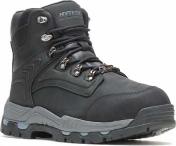 Zapato para senderismo con protector metatarsal interno, EH, con puntera de acero, negro, de hombre HyTest 13721