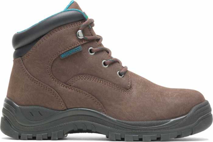alternate view #2 of: HYTEST 17751 Amber, Women's, Brown, Steel Toe, EH, WP, 6 Inch Boot