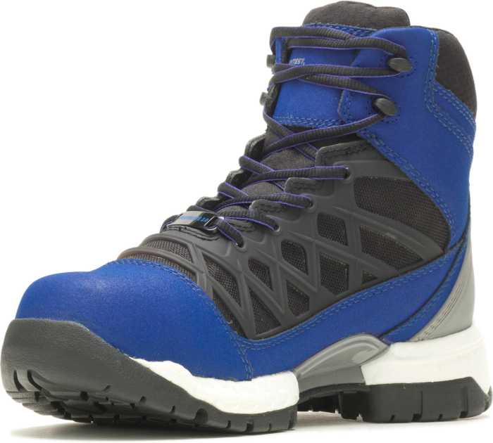alternate view #3 of: HyTest 23342 Footrests 2.0 Charge, Men's, Blue, Nano Toe, EH, WP, Hiker, Work Boot
