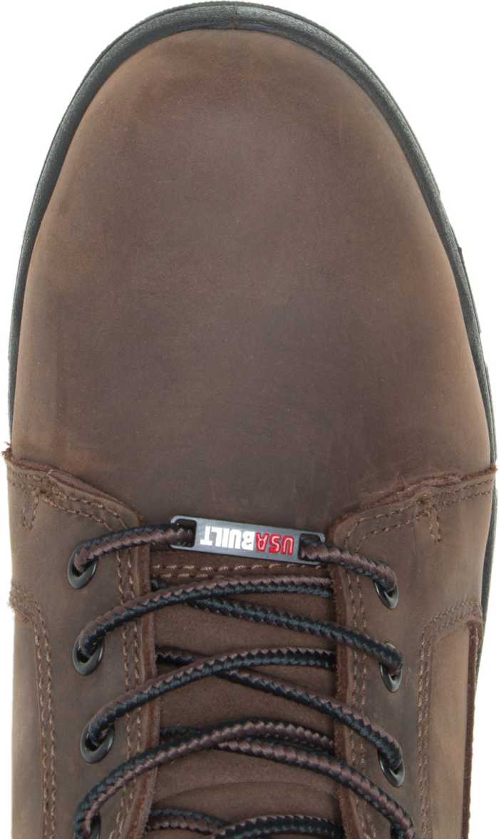 alternate view #4 of: HYTEST 44511 Admiral, Men's, Brown, Steel Toe, EH, Mt, WP, 8 Inch Boot