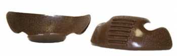 La capa sintética de la puntera de Bootsaver marrón proporciona protección adicional contra el desgaste y los raspones en comparación con la mayoría de los productos de zapato de trabajo
