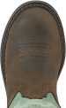 alternate view #3 of: Ariat AR10015405 Tracey, Women's, Brown, Comp Toe, WP, Western, Pull On, Work Boot