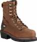 view #1 of: Ariat AR10018567 Powerline, Men's, Brown, Comp Toe, EH, WP, 8 Inch Logger