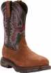 view #1 of: Ariat AR10024968 Work Hog XT, Men's, Brown, Carbon Toe, EH, WP, 11 Inch, Pull On Boot