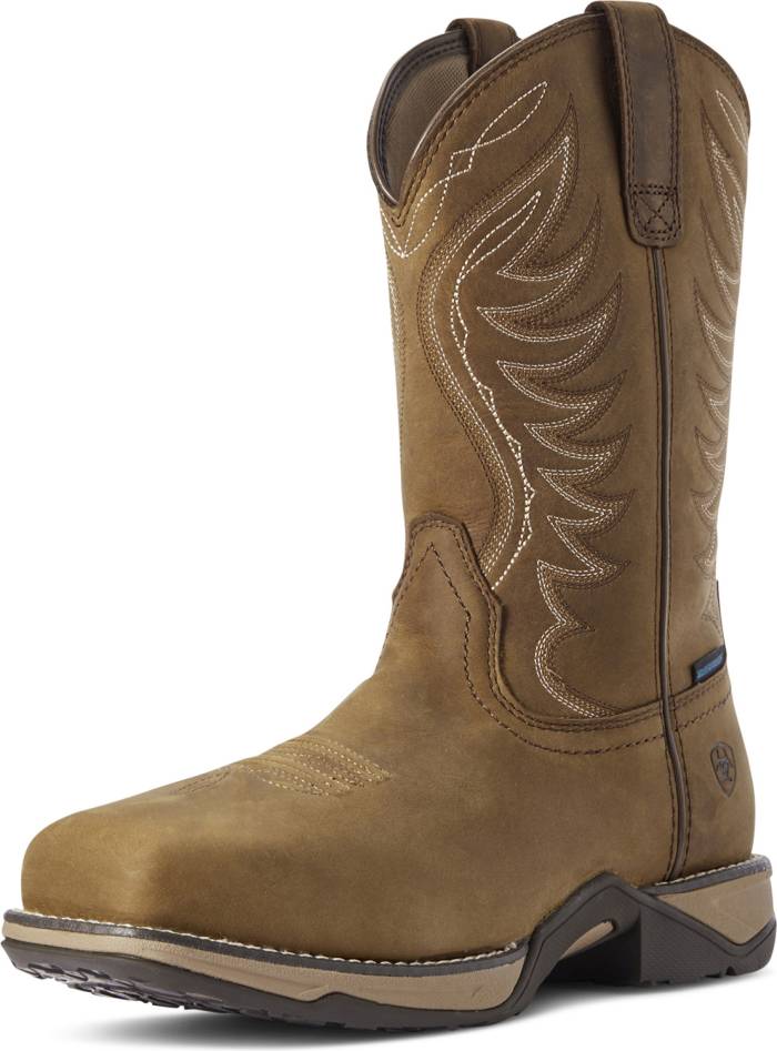 alternate view #2 of: Ariat AR10031664 Anthem, Women's, Distressed Brown, Comp Toe, EH, WP, Pull On, Work Boot