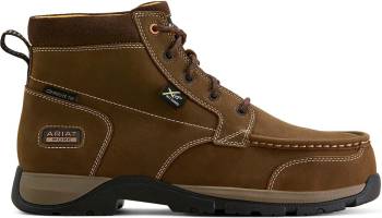 Bota SRO con protector metatarsal interno y puntera de material compuesto Edge marrón oscuro de 6 pulgadas para hombre