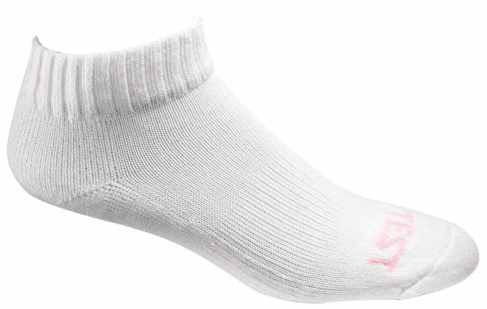 view #1 of: HYTEST AS173WL-6PK Women's, Solid White, Low Cut Sock