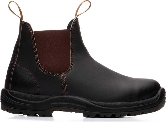 alternate view #2 of: Blundstone BL172 Men's, Stout Brown, Steel Toe, EH, Chelsea Boot