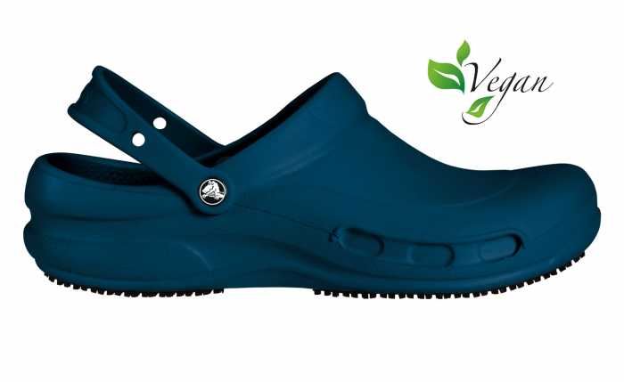 view #1 of: Crocs Bistro Unisex Navy Slip Resistant Soft Toe Clog