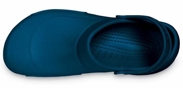 alternate view #3 of: Crocs Bistro Unisex Navy Slip Resistant Soft Toe Clog