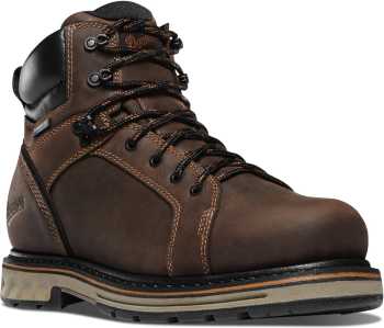 Danner DA12531 Steel Yard, Men's, Brown, Steel Toe, EH, WP, 6 Inch Work Boot