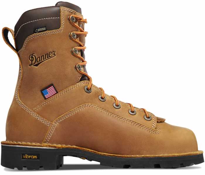alternate view #2 of: Danner DH17321 Quarry, Men's, Brown, Comp Toe, EH, WP, 8 Inch Boot