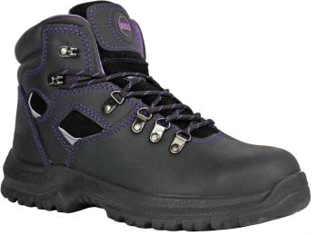 Botas Hoss Boots HS70165 Lily, para mujer, negro, con puntera de acero, EH, WP, para caminar, botas de trabajo