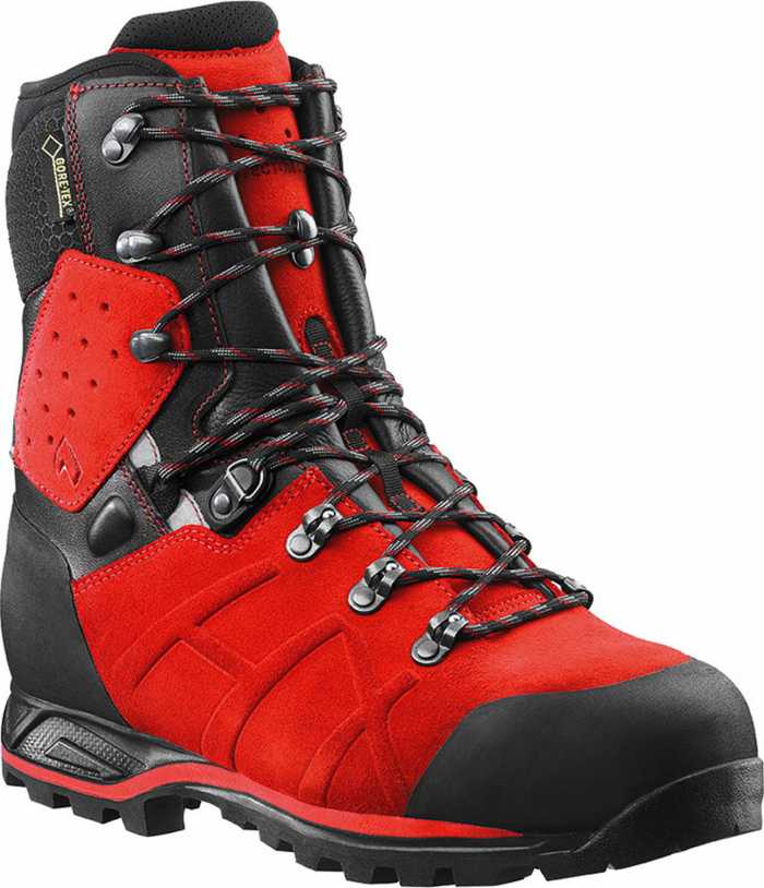 view #1 of: Haix HX603111 Protector Ultra, Men's, Red, Steel Toe, EH, PR, WP, 8 Inch Boot