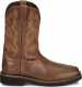 alternate view #2 of: Justin JUSE4824 Handler, Men's, Comp Toe, EH, 11 Inch Boot
