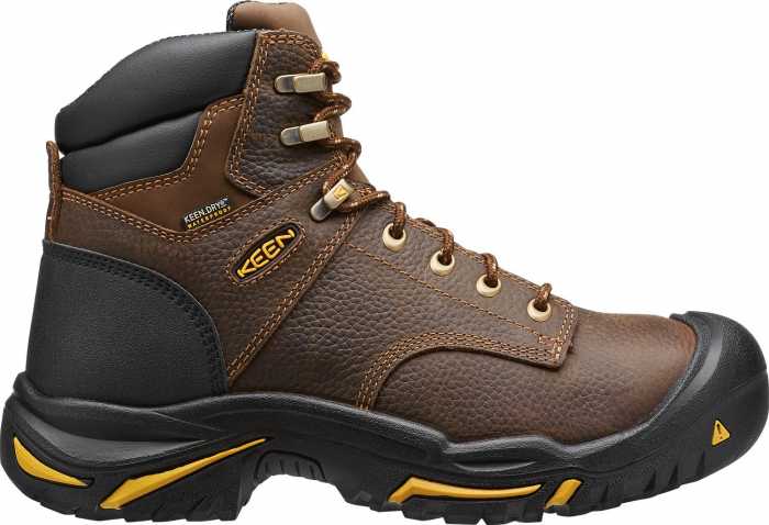 view #1 of: KEEN Utility KN1014600 Mt. Vernon Brown, Men's, Soft Toe, 6 Inch Work Boot