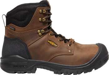 KEEN Utility KN1026487 Independence, Men's, Dark Earth/Black, Comp Toe, EH, WP, 6 Inch, Work Boot