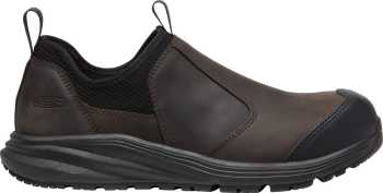Zapato de trabajo informal SD con puntera de material compuesto color grano de cafÒ/negro de hombre KEEN Utility KN1026704 Vista Energy + Shift