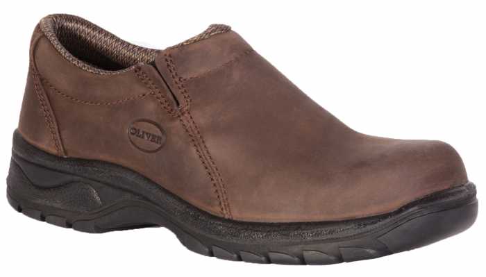 view #1 of: Oliver OL49431 Women's, Brown, Steel Toe, SD, Twin Gore Slip On