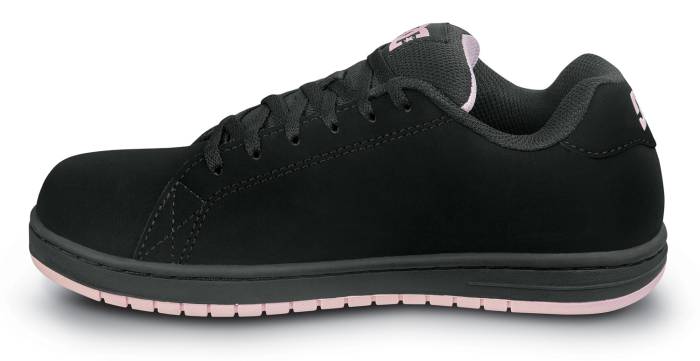 alternate view #4 of: Women's Black/Pink Gaveler Work MaxTRAX® Composite Toe SRO Athletic