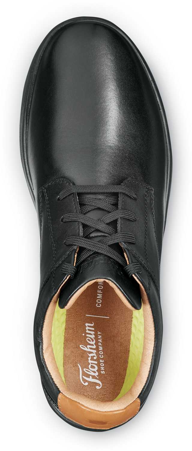 alternate view #4 of: Florsheim SFE2647 Crossover Work, Men's, Black, Soft Toe, EH, MaxTRAX Slip Resistant, Casual Oxford Work Shoe