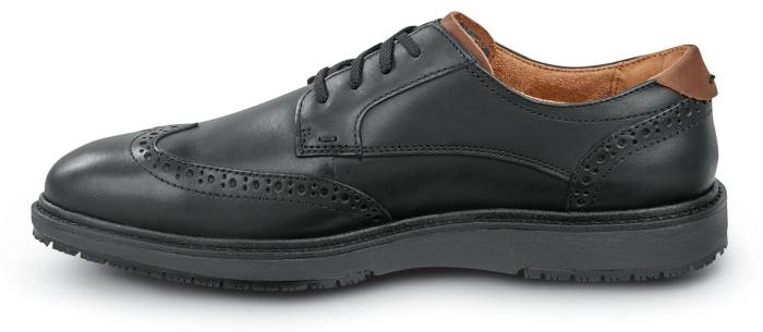alternate view #3 of: Men's Black Vibe Work MaxTRAX® Steel Toe SRO Dress Shoe