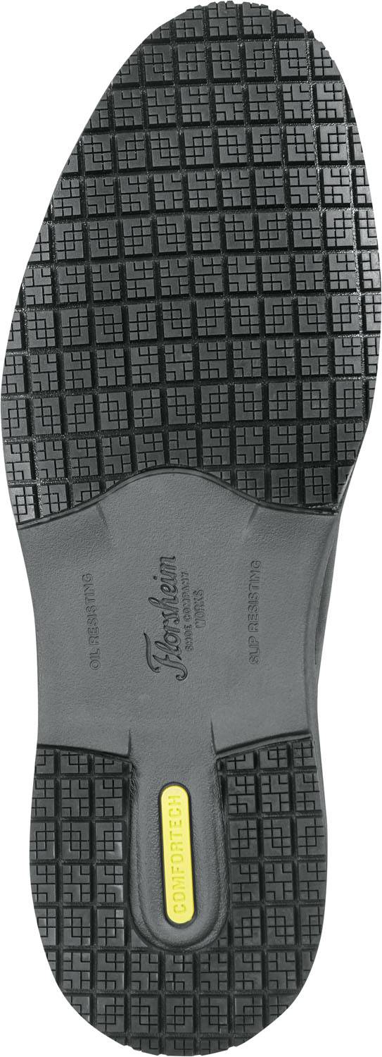 alternate view #5 of: Men's Black Vibe Work MaxTRAX® Steel Toe SRO Dress Shoe
