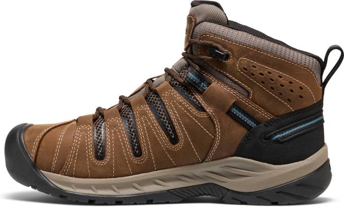 alternate view #3 of: Men's Cascade/Brown Flint II Mid Steel Toe Waterproof SRO Hiker