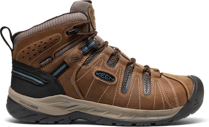 view #1 of: Men's Cascade/Brown Flint II Mid Steel Toe Waterproof SRO Hiker