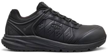 Men's Black/Black Vista Energy Leather SG Composite Toe SRO Oxford