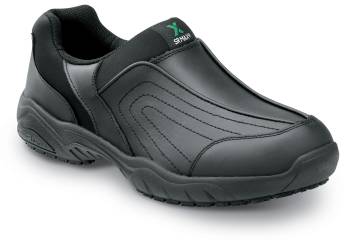 Zapato de trabajo, con puntera blanda, antideslizante MaxTRAX, estilo pancha atlética, negro, de hombre, SR Max SRM1400 Charlotte