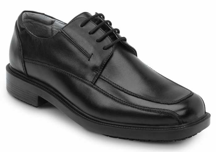 view #1 of: Zapato de trabajo con puntera blanda, antideslizante MaxTRAX, estilo de vestir, negro, de hombre, SR Max SRM3000 Manhattan