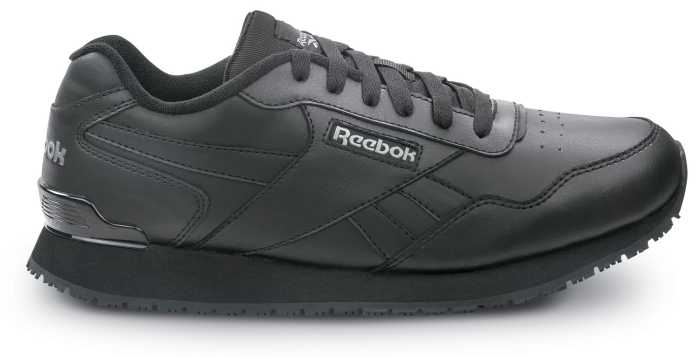 alternate view #2 of: Reebok Work SRB1953 Harman, Men's, Black, Retro Jogger Style, EH, MaxTRAX Slip Resistant, Soft Toe Work Shoe
