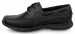 Rockport Works SRK222 Women's Hampton Black, Boat Shoe Style Slip Resistant Soft Toe Work Shoe