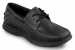 Rockport Works SRK2220 Men's Hampton Black, Boat Shoe Style Slip Resistant Soft Toe Work Shoe