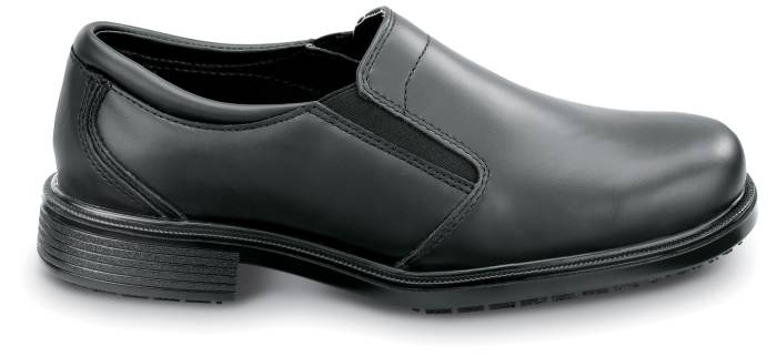 alternate view #2 of: Rockport Works SRK6595 Men's, Ontario, Black, Twin Gore Dress Style, MaxTRAX Slip Resistant, Soft Toe Work Shoe