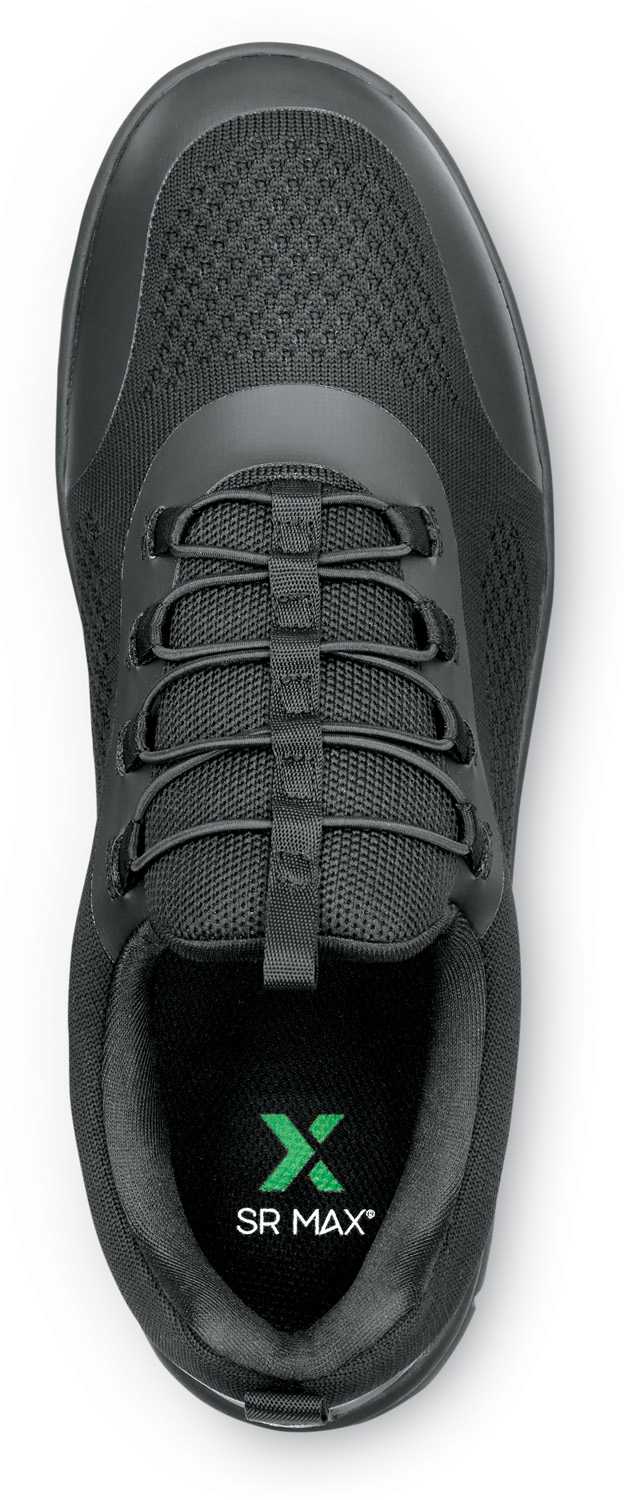 alternate view #4 of: SR Max SRM156 Anniston, Women's, Black, Slip On Athletic Style, EH, MaxTRAX Slip Resistant, Soft Toe Work Shoe