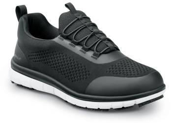 Zapato de trabajo con puntera blanda, antideslizante MaxTRAX, EH, pancha estilo atlético, negro/blanco, de hombre, SR Max SRM1570 Anniston