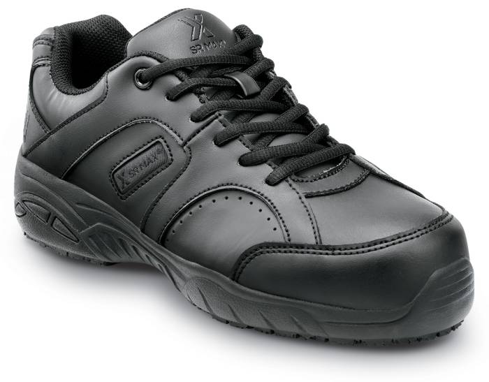 view #1 of: SR Max SRM188 Fairfax II, Women's, Black, Athletic Style, Comp Toe, EH, MaxTRAX Slip Resistant, Work Shoe