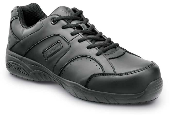 view #1 of: SR Max SRM1880 Fairfax II, Men's, Black, Athletic Style, Comp Toe, EH, MaxTRAX Slip Resistant, Work Shoe