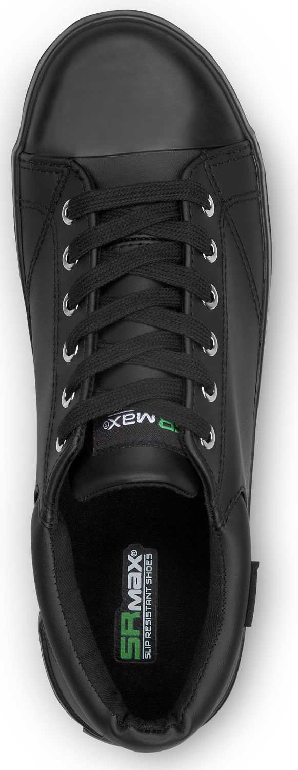alternate view #4 of: SR Max SRM193 Philadelphia Women's, Black, Skate Style Slip Resistant Soft Toe Work Shoe