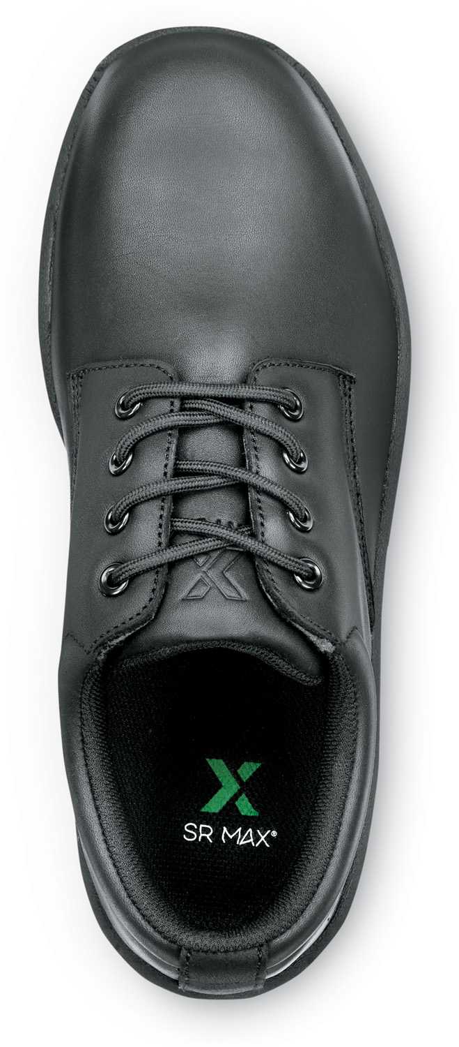 alternate view #4 of: Zapato de trabajo, EH con puntera de acero, antideslizante MaxTRAX, estilo Oxford, negro, de hombre, SR Max SRM2090 Rockledge