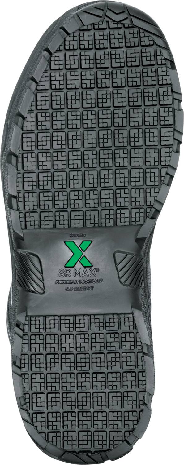 alternate view #5 of: SR Max SRM2400 Jasper, Men's, Black, Tactical Style, Side-Zip, MaxTRAX Slip Resistant, Soft Toe Work Boot