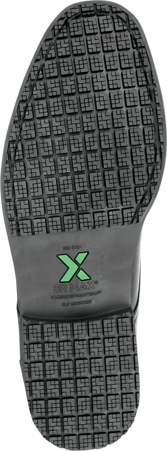 alternate view #5 of: SR Max SRM3500 Arlington, Men's, Black, Dress Style, MaxTRAX Slip Resistant, Soft Toe Work Shoe